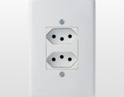 Tomada Dupla Distanciada 20a Padrão Brasleiro Tomada Dupla Distanciada 20a Padrão Brasleiro