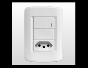 Interruptor Simples Tomada Nbr 10a