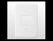 Placa 4x2 2 Módulos Retangular