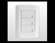 Interruptor Triplo Simples Branco