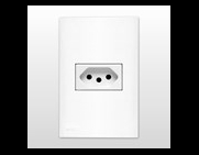 Tomada Horizontal 10A Branco