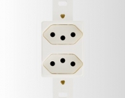 Tomada Duale Dupla 2p+T 20a Sem Placa