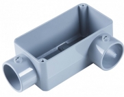 Condulete fixo em alumí­nio tipo LL