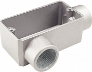 Condulete fixo em alumí­nio tipo LR