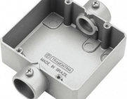 Caixa de derivação dupla CD