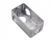 Condulete multiplo em alumí­nio tipo L