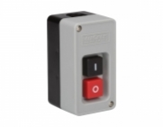 Interruptor de Tecla Bipolar 20A - Série CS-102 - preto-vermelho