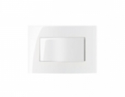 Conjunto 1 Interruptor Simples Para Móvel - Cor Branco