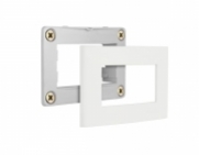 Conjunto Placa + Suporte - Cor Branco