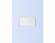 Placa 4X2 1 posto - Cor Lavanda