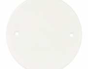 Placa redonda 4 Polegadas - Cor Marfim