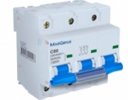 Disjuntor Industrial - Tripolar - DJ-10K3-C80